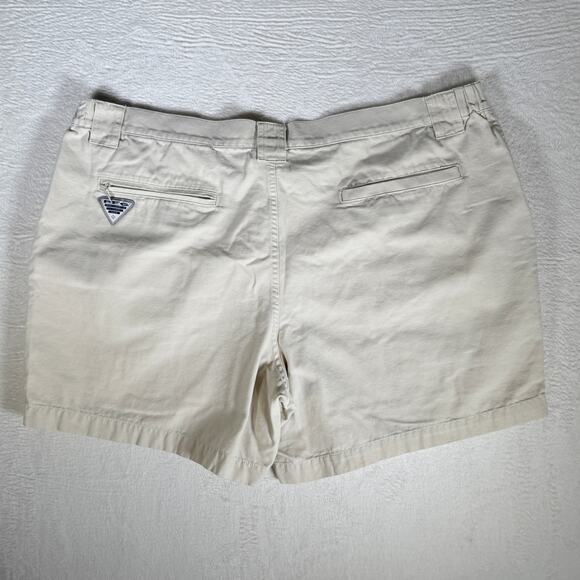 Columbia Mens Performance Fishing Gear XXL Brewha Mens Beige Shorts Cargo Hiking - Picture 7 of 12